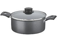 Caçarola Tramontina Antiaderente com Tampa Chumbo 3,7L 22cm Turim - 1