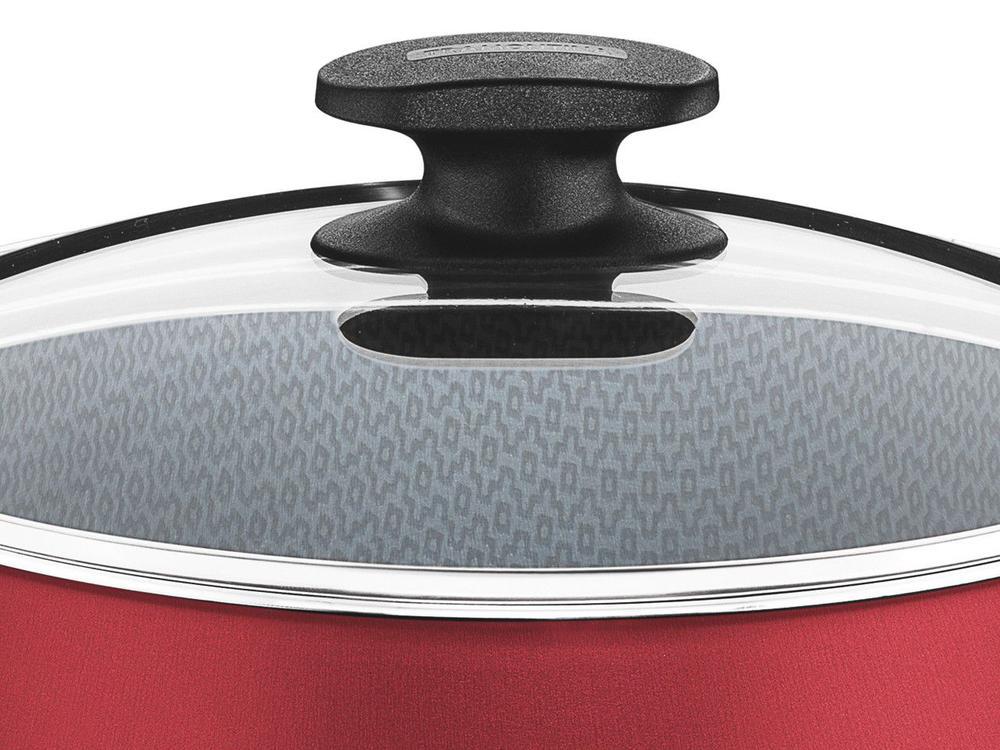 Caçarola Tramontina Antiaderente Vermelho 2,8L 20cm Loreto 20382720 - 3