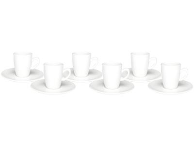 Jogo de Xícaras de Café Porcelana 75ml Oxford