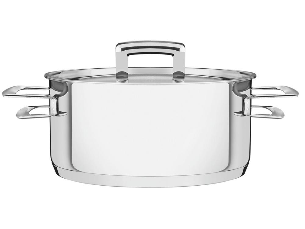 Caçarola Tramontina Fundo Triplo com Tampa 2,9L 20cm Brava - 1