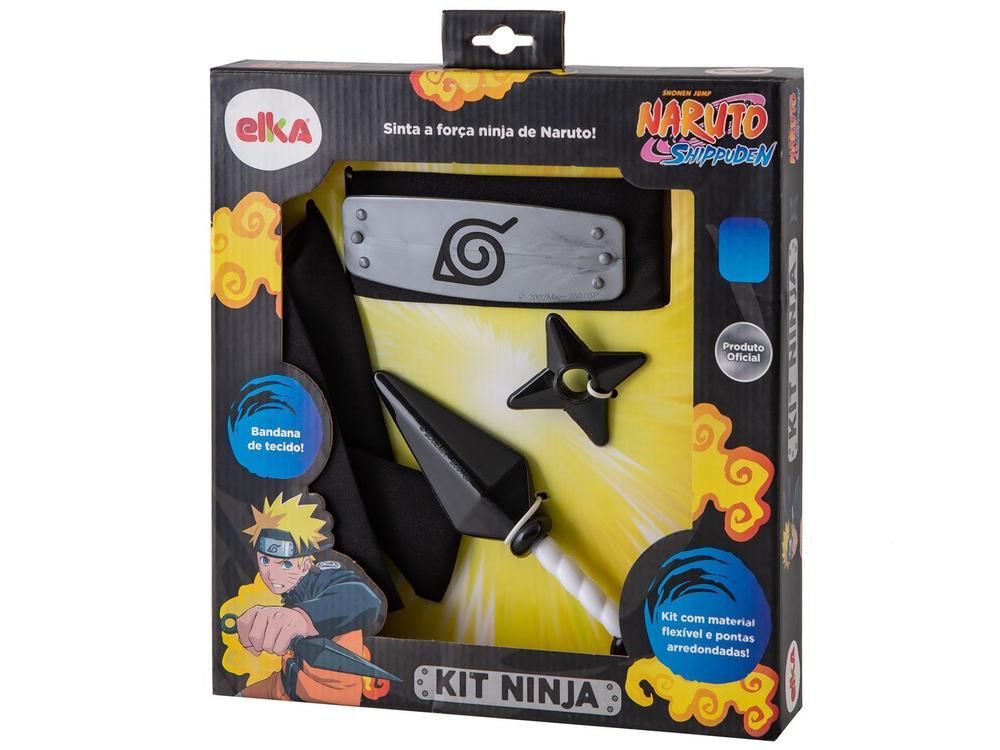 Kit Ninja Naruto Shippuden Elka 3 Peças - 5