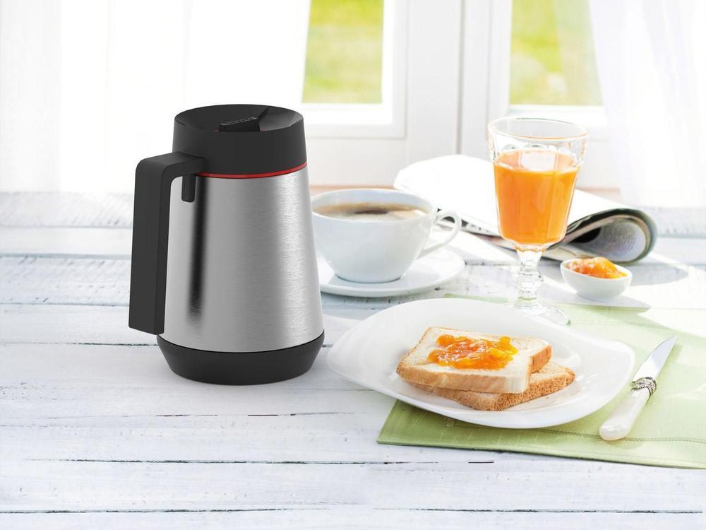 Garrafa Termica 300ml Tramontina Exata Em Aço Inox Com Ampola De Vidro - 2