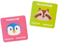 Jogo da Memória Linguagem Trilíngue Toyster - 2