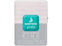 Saia para Cama Box King Size Prata - 2