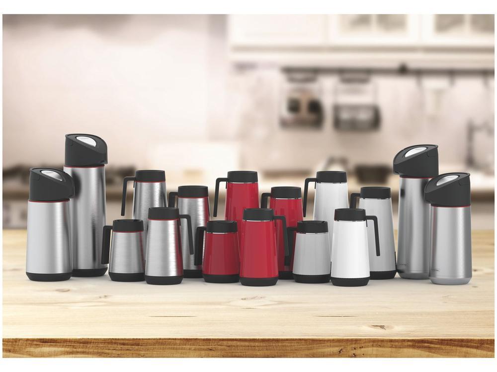 Bule Térmico 1L Vermelho Tramontina - 9