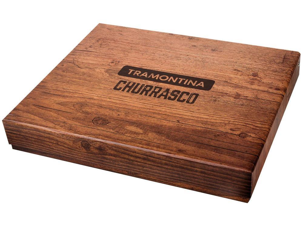 Kit Churrasco com Caixa Tramontina 21198/770 15 Peças - 2