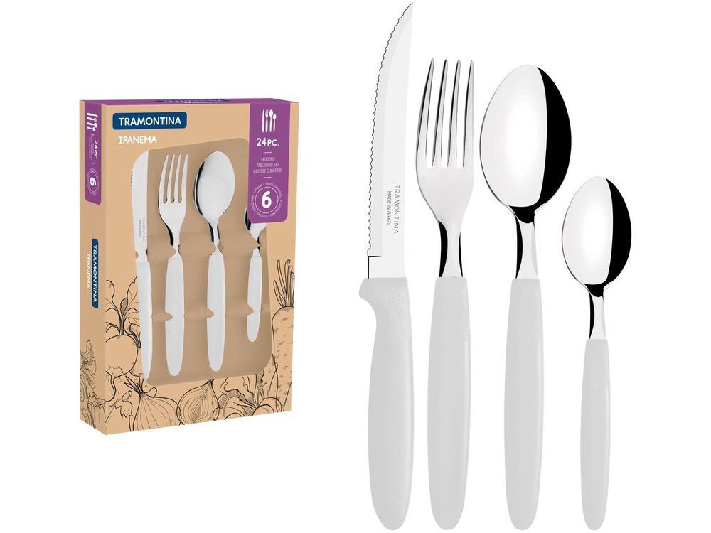 Faqueiro Tramontina Inox Ipanema 24 Peças - 1