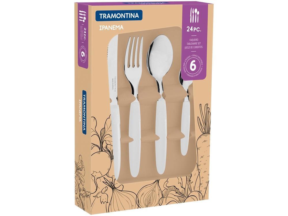 Faqueiro Tramontina Inox Ipanema 24 Peças - 4