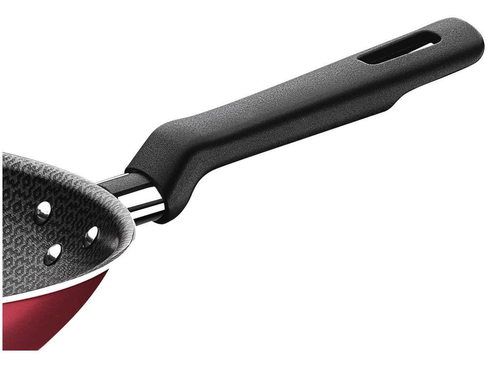 Frigideira Antiaderente Tramontina Alumínio Loreto 20380720 Vermelha 20cm - 4