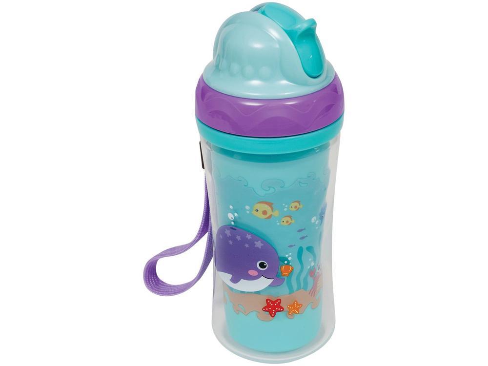 Copo Infantil Antivazamento com Canudo e Tampa - 4