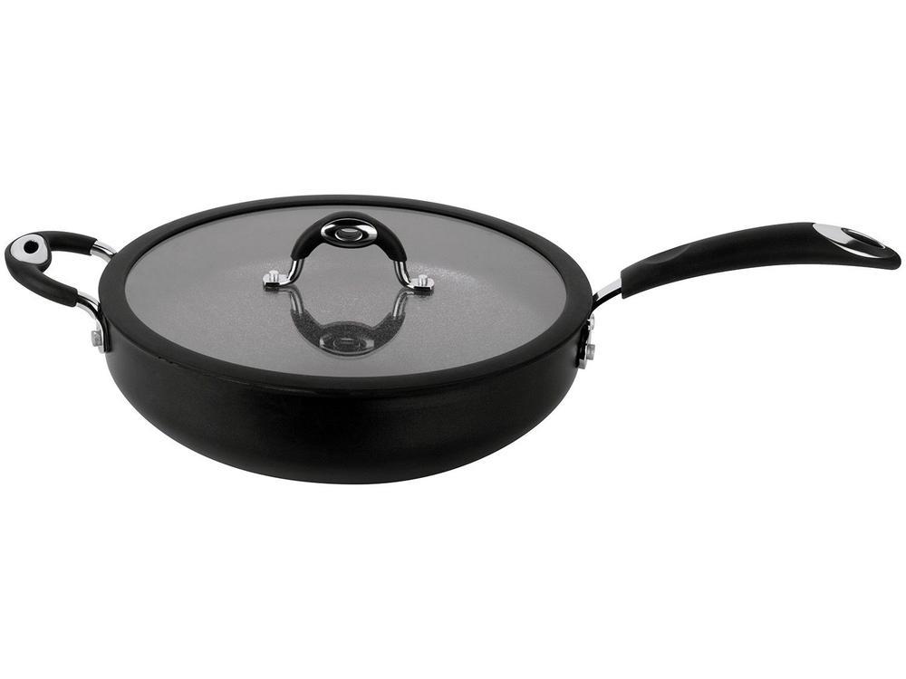 Panela Wok Antiaderente Multiflon de Alumínio - 1