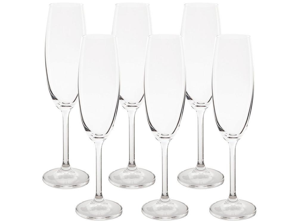 Jogo de Taças para Champanhe Cristal 220ml - 1