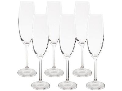 Jogo de Taças para Champanhe Cristal 220ml