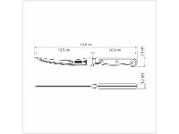 Faca para Tomate Tramontina Inox 5” Century - 4