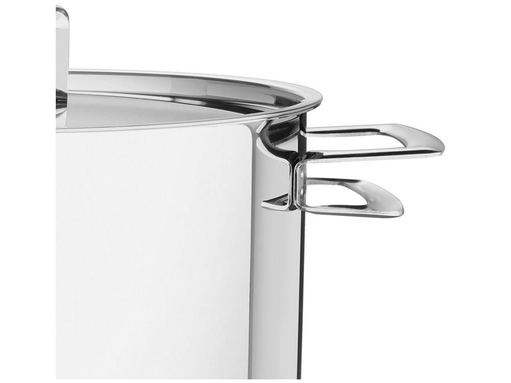Caçarola Tramontina Inox Fundo Triplo com Tampa 3,6L 20cm Brava - 4