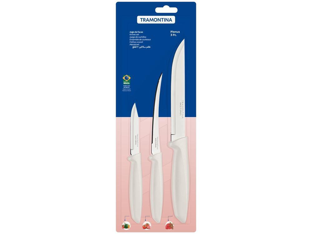 Jogo de Facas 3 Peças Tramontina Plenos 23498/313 - 1