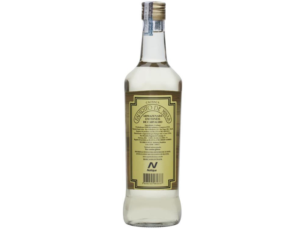 Cachaça Espírito de Minas Tradicional 700ml - 4