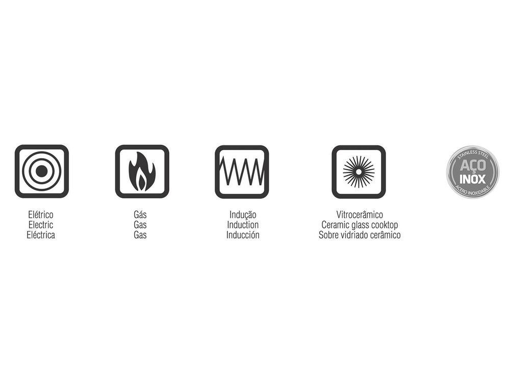 Caçarola Tramontina 2,9L 20cm 0.7mm com Tampa - 4