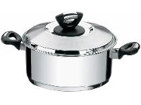 Caçarola Tramontina 2,9L 20cm 0.7mm com Tampa - 1