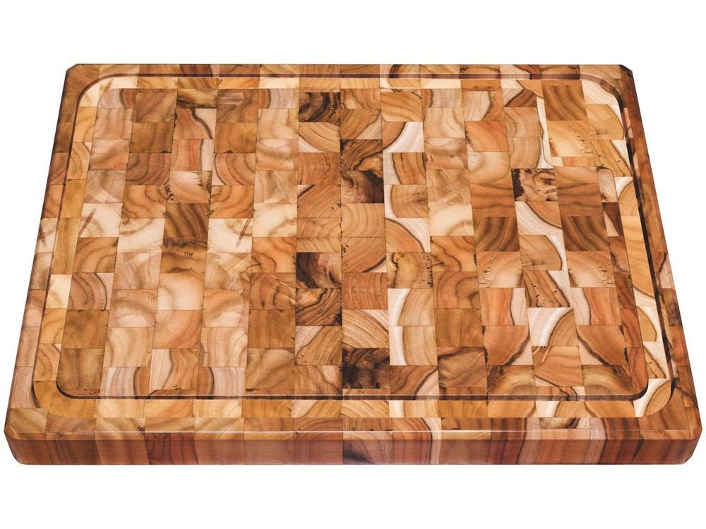 Tábua para Churrasco Madeira Retangular Cubus Tramontina 50x38cm - 4