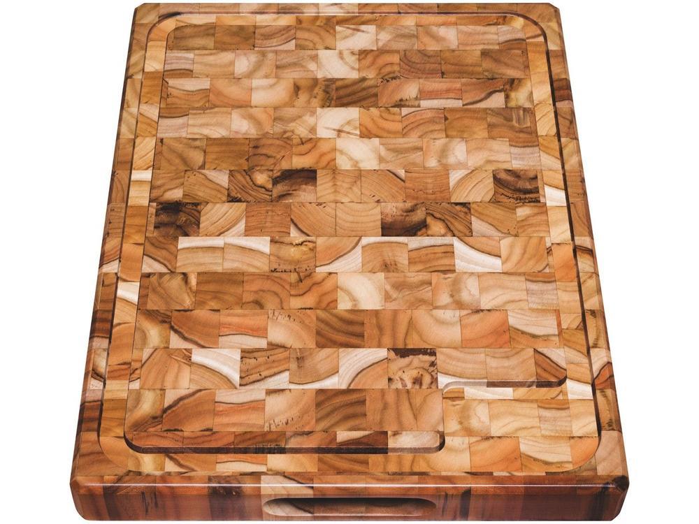 Tábua para Churrasco Madeira Retangular Cubus Tramontina 50x38cm - 5