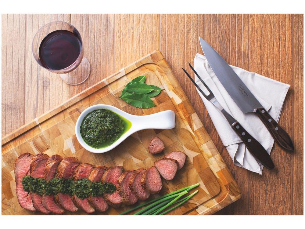 Tábua para Churrasco Madeira Retangular Cubus Tramontina 50x38cm - 9