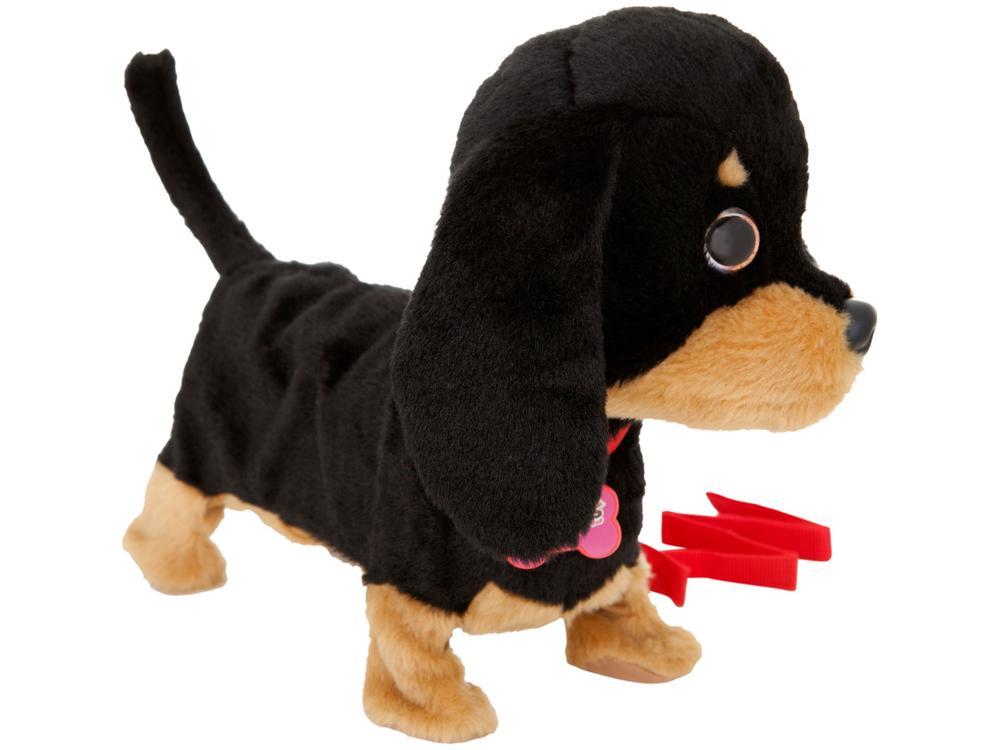 Pelúcia Fun Adotados Fur Balls Pets Salsicha - 3