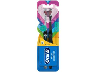 Escova de Dente Oral-B Color Collection 2 Unidades
