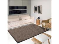 Tapete Liso Felpudo Retangular Luna - 1