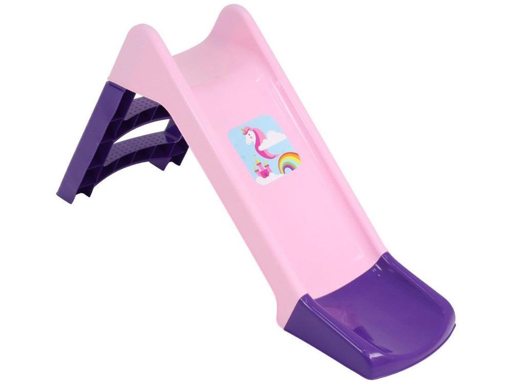 Escorregador Infantil Pequeno 2 Degraus - 1