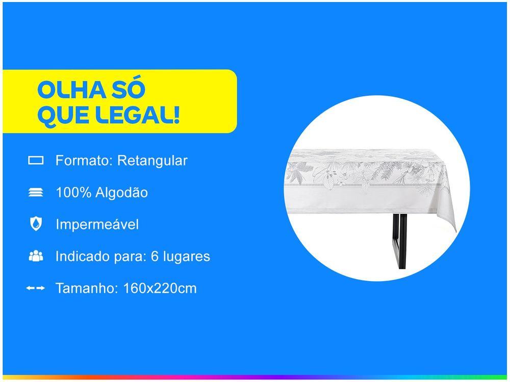 Toalha de Mesa Retangular Buddemeyer - 2