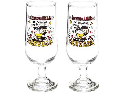 Jogo de Taças de Vidro 310ml 2 Peças