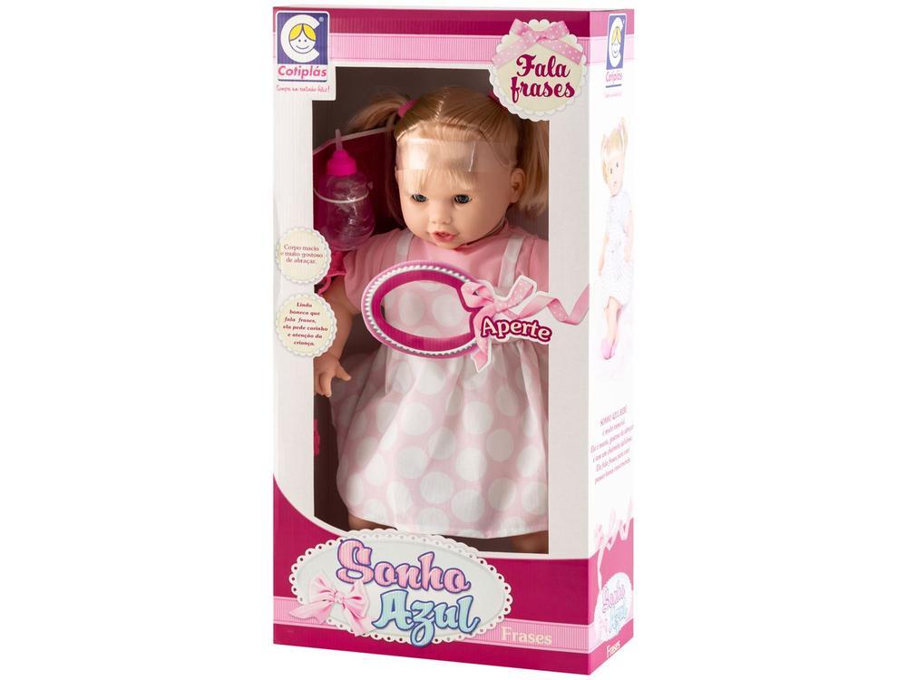 Boneca Sonho Azul que Fala com Acessórios - 9