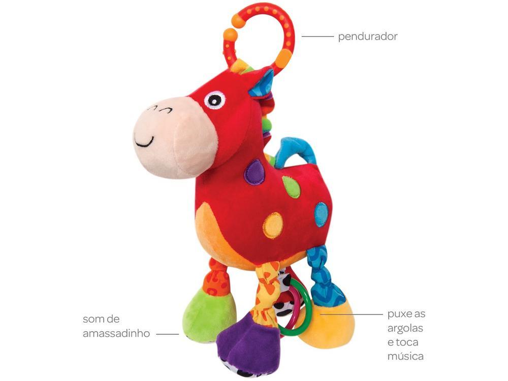 Móbile Pelúcia Cavalinho Musical Baby Atividades  - 2