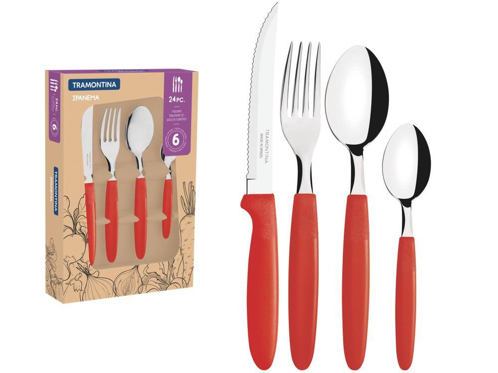 Faqueiro Tramontina Inox Ipanema 24 Peças - 1