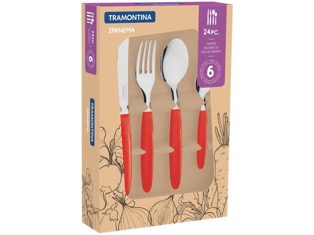 Faqueiro Tramontina Inox Ipanema 24 Peças - 5