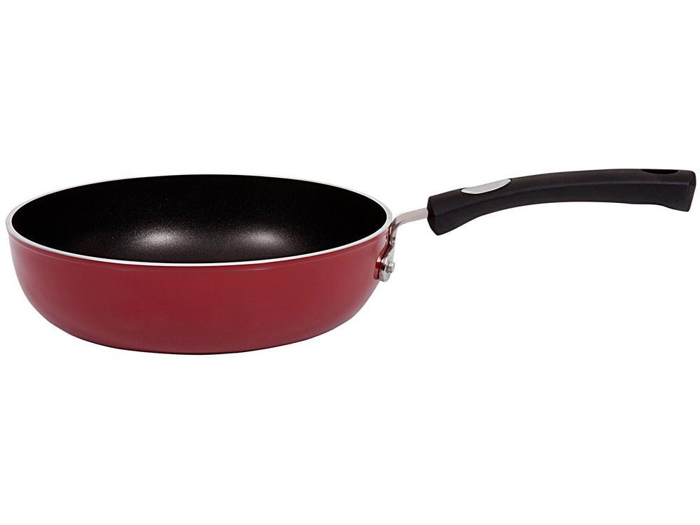 Jogo de Panelas Tramontina Antiaderente de Alumínio Vermelho 5 Peças Mônaco - 13