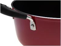 Jogo de Panelas Tramontina Antiaderente de Alumínio Vermelho 5 Peças Mônaco - 18