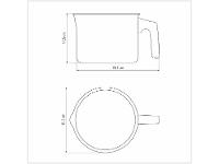 Fervedor Tramontina de Alumínio Antiaderente 1,7L 14cm Turim - 6