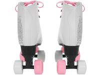 Patins 4 Rodas Infantil Fun F0010-3 Branco e Rosa - 3