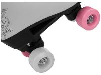 Patins 4 Rodas Infantil Fun F0010-3 Branco e Rosa - 7