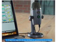 Microfone Condensador Streaming Blue - 6