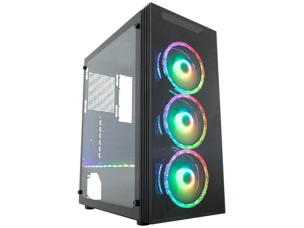 Gabinete Gamer K-Mex Asgard Star RGB Mid Tower - 2