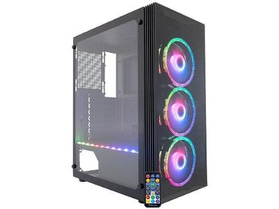 Gabinete Gamer K-Mex Asgard Star RGB Mid Tower
