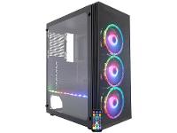 Gabinete Gamer K-Mex Asgard Star RGB Mid Tower - 1