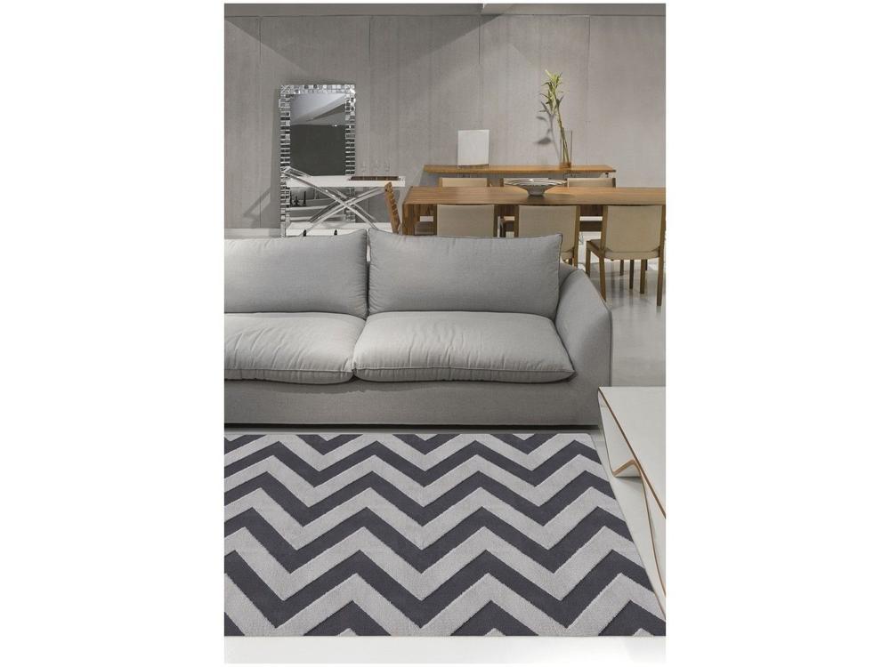 Tapete Zig Zag Retangular Elegance  Zig Zag - 1