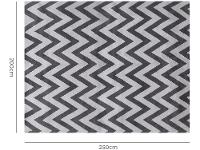 Tapete Zig Zag Retangular Elegance  Zig Zag - 5