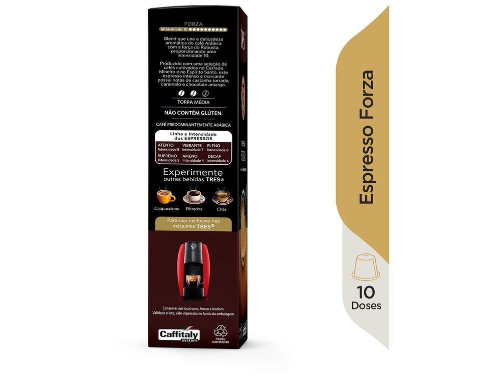 Cápsula de Café Espresso Forza TRES 3 Corações - 3