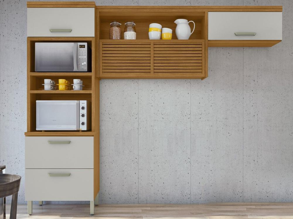 Armário de Cozinha Compacta Nesher Realeza Nicho para - 13