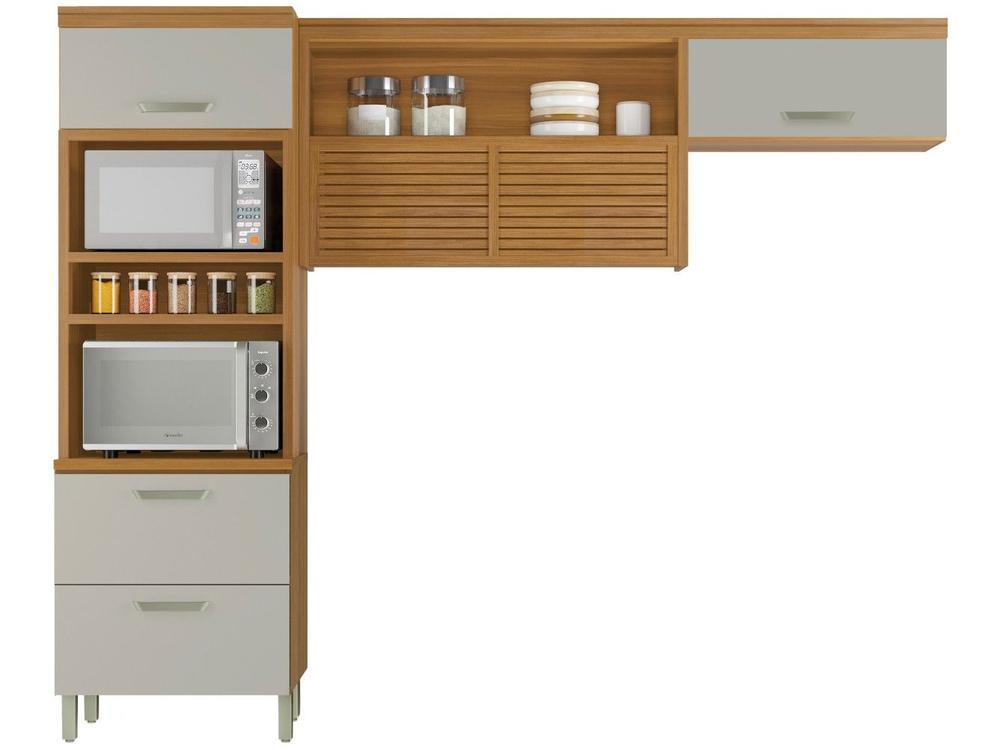 Armário de Cozinha Compacta Nesher Realeza Nicho para - 14